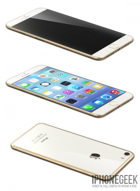 Рендери iPhone 6 на підставі витекли в мережу креслень Рендери iPhone 6 на підставі витекли в мережу креслень