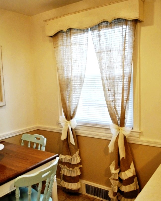 Штори на кухню своїми руками
