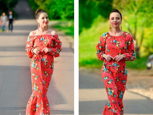 Довгі сукні з рукавами фото мусульманські