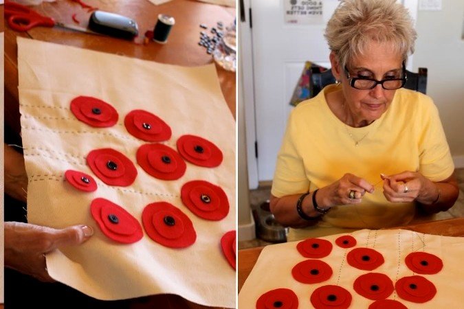 Подушки квіти | Подушка троянда, ромашка, мак