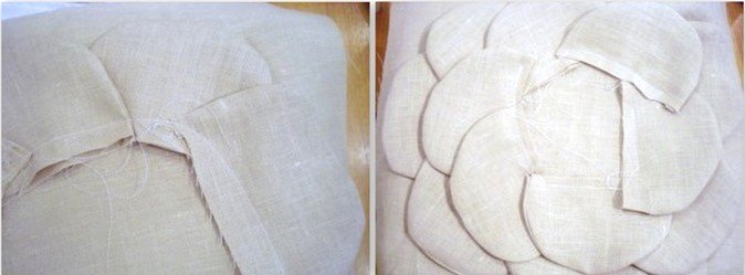 Подушки квіти | Подушка троянда, ромашка, мак