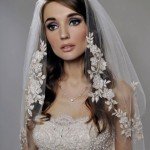 Весільні зачіски з фатою