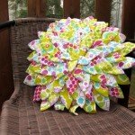 Подушки квіти | Подушка троянда, ромашка, мак