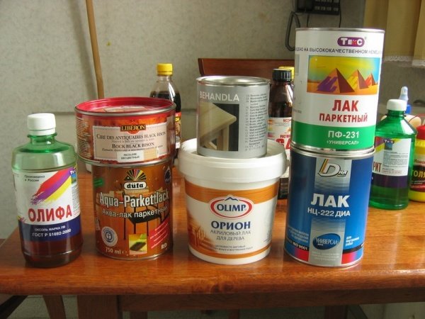Вибираємо кращий лак для дерева при зовнішніх і внутрішніх роботах