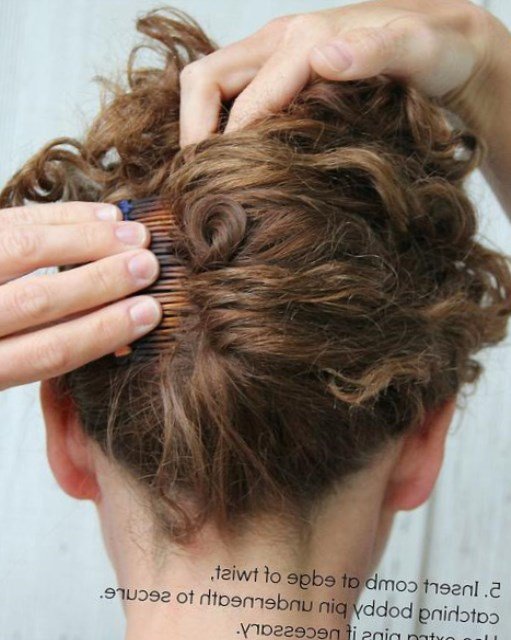 Зачіски з крабом для волосся