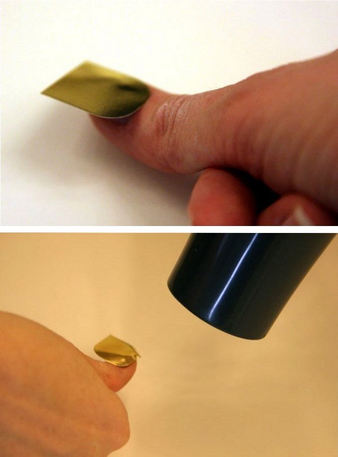 Фольга для нігтів | Дизайн нігтів з фольгою