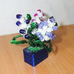 Квіти з паєтками | Фото квітів з паєтками