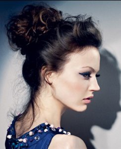 Зачіски з пучками Зачіски з пучками