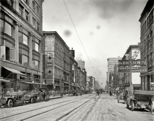 Міста США 1900 1920 рр (35 фото)