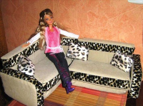 Робимо меблі для ляльок своїми руками