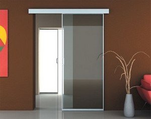 Розсувні скляні двері міжкімнатні