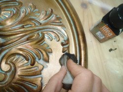 Вхідні сталеві двері з патиною