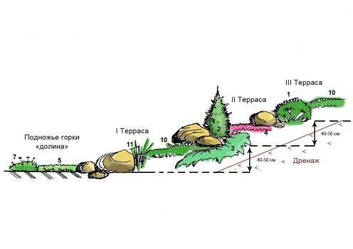 Що таке альпійська гірка і з чого її можна зробити?