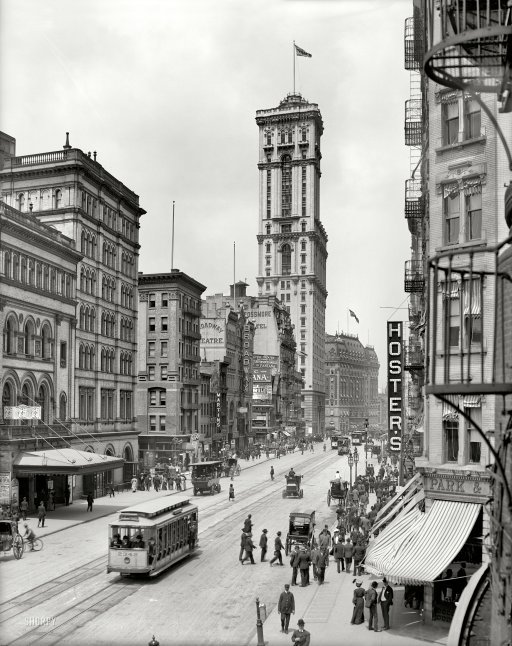 Міста США 1900 1920 рр (35 фото)