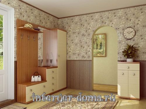 Передпокій в стилі хай тек: фото Передпокій в стилі хай тек: фото