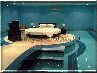 Незвичайний дизайн спальні