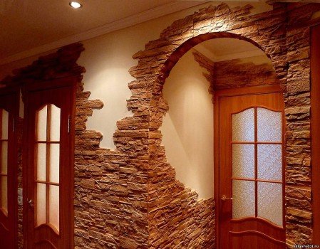 Варіанти самостійного оздоблення арки в квартирі