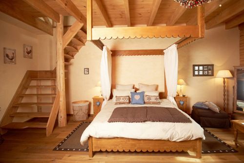 Оформлення інтерєру в стилі Шале: фото