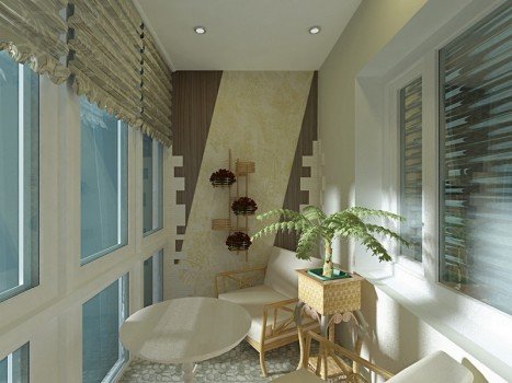 Оздоблення балкона всередині: фото та відео