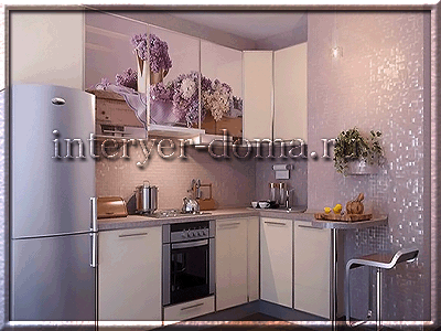 Дизайн з кутовою кухнею