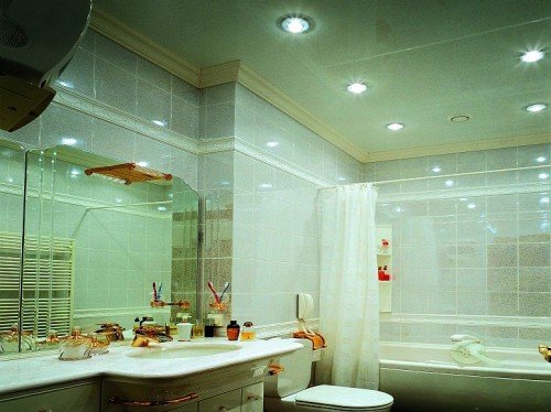 Стеля для ванної: особливості вибору