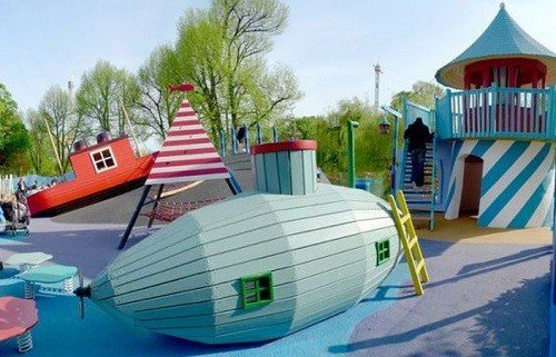 Дитячі ігрові майданчики своїми руками