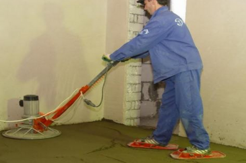 Технологія напівсухий стяжки підлоги