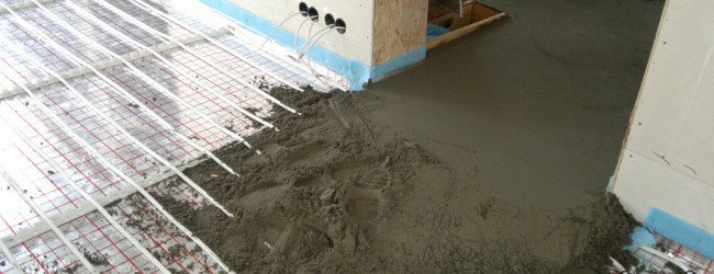 Товщина стяжки для водяної теплої підлоги   якою вона повинна бути