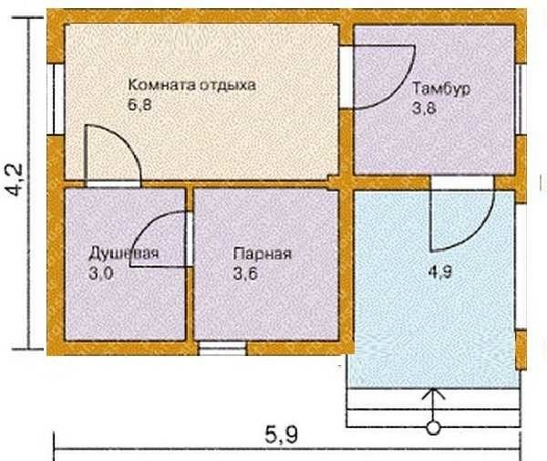 Проекти бань з цегли, будівництво своїми руками, фото, відео