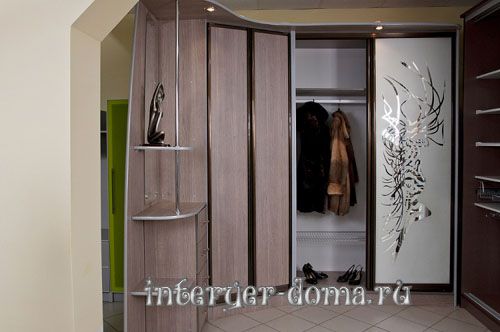 Передпокій в стилі хай тек: фото Передпокій в стилі хай тек: фото