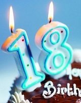 Привітання з днем народження 18 років дівчинці