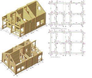 Деревяні будинки з колоди: вибір пиломатеріалів. Технологія проведення будівельних робіт. Сушка будинку