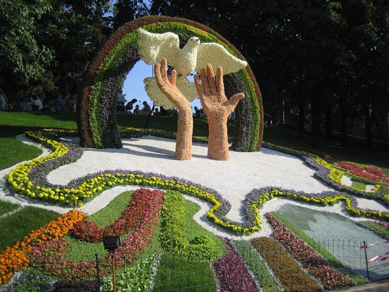 Квітники своїми руками. Фотогалерея квітників
