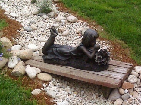 Секрети і тонкощі створення сухого струмка на ділянці