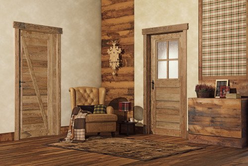 Стара двері з масиву: реставрація своїми руками