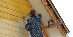 Фарбування деревяних будинків. Особливості робочого процесу. Захист фасаду