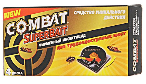 Засіб від тарганів Комбат (Combat) і відгуки про його застосування