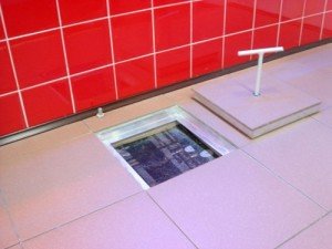 Підлогові люки для обслуговування комунікацій