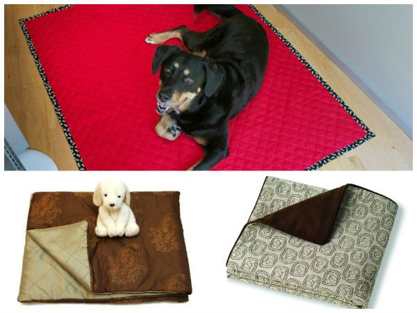 Практична підстилка для собаки своїми руками