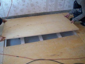 Укладання підлоги своїми руками   послідовність дій