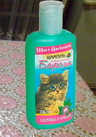 Шампунь від бліх для кішок і кошенят