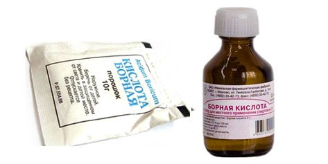 Борна кислота від тарганів   рецепт кошти з борної кислоти з яйцем