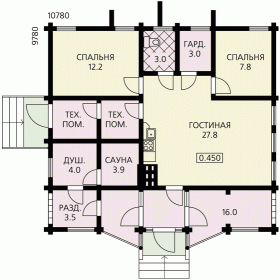 Деревяний будинок 9х9 – етапи проектування