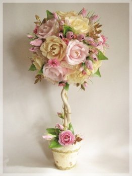 Створення дерева з серветок своїми руками