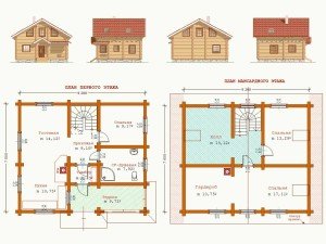 Будинки з бруса і колоди: характеристики будматеріалів і готових будівель