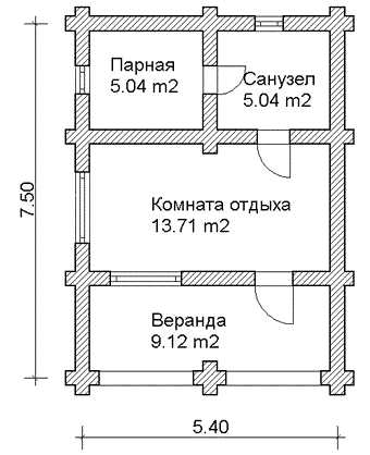 Проекти бань зі зрубу: фото, креслення, експлуатація, будівництво