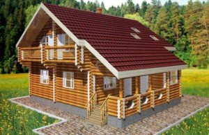 Будинки з колоди: проекти, особливості зведення фундаменту, стін та даху