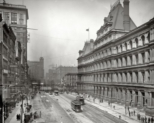 Міста США 1900 1920 рр (35 фото)