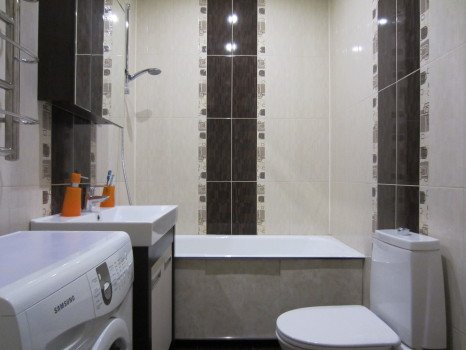 Варіанти розкладки керамічної плитки в санвузлі