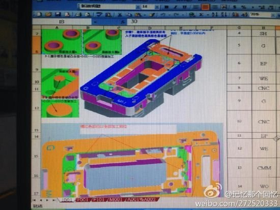 У мережі зявилися нові схеми iPhone 6 і знімки штампів для його виробництва